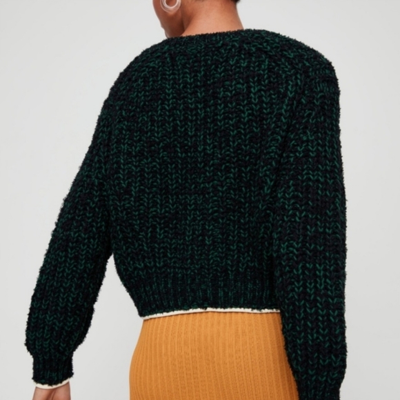 NWOT - XS - Aritzia - Wilfred - Wilfred Eleanore V-Neck Sweater - Picture 3 of 11